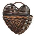 TASCA MURO VIMINI CUORE CM.45X14XH26/50
