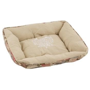 CUCCIA CANE TESSUTO PATCHWORK FIORI