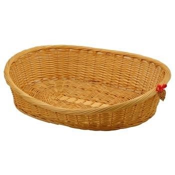 CUCCIA CANE VIMINI COL.MIELE (GRANDE)