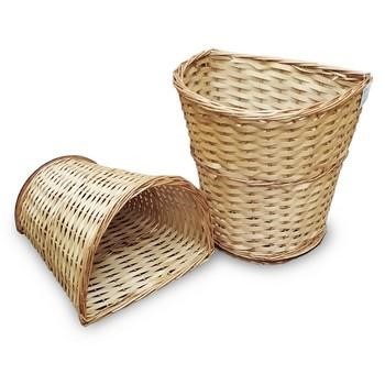 GERLA NATURALE S/2 CM.39X30H40/34X25H37