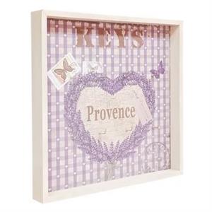 PORTA CHIAVI LAVANDA LEGNO
