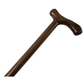 BASTONE da PASSEGGIO LEGNO MARRONE CM 90