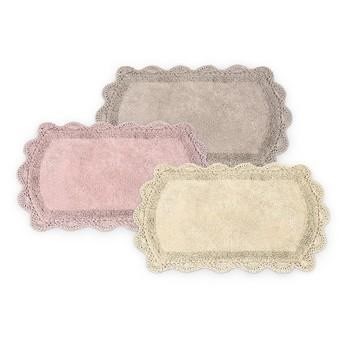 TAPPETINI BAGNO (S/3)ass.BRIGITTECM.55X85