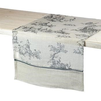 TABLE RUNNER CANVAS TRASPARENTE