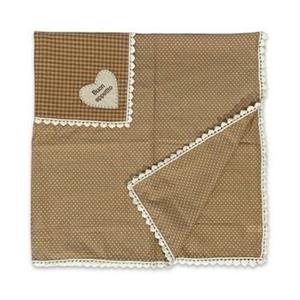 TOVAGLIA CM.100X100 QUAD/POIS MARR.