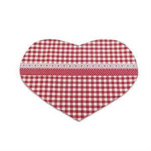 TOVAGLIETTA AMERICANA CUORE QUADR.ROSSI CM.35X52