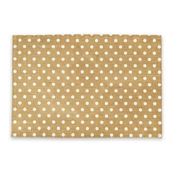 TOVAGLIETTA JUTA POIS BIANCHI CM.48X33
