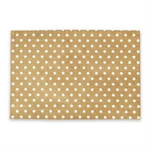 TOVAGLIETTA JUTA POIS BIANCHI CM.48X33