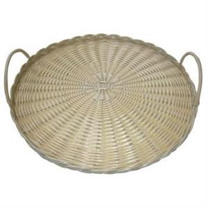 VASSOIO D40 PLASTICA TONDO C.MANICI DIAM.40H2.5