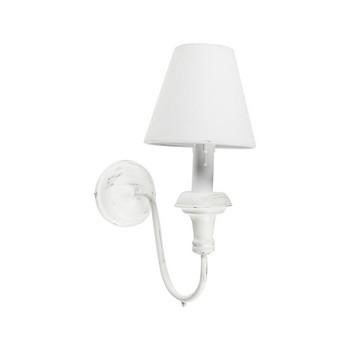 APPLIQUE FERRO BIANCO 1 LUME