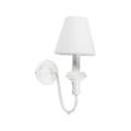APPLIQUE FERRO BIANCO 1 LUME