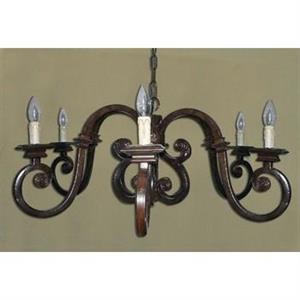 LAMPADARIO MARR MASSICCIO 6 LUMI