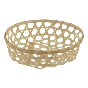 CESTO TONDO BAMBOO TRAFORATO dia. cm 22 x 16 h 