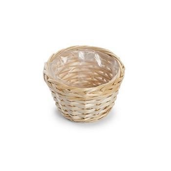 PORTA VASO ECO TONDO VIM NATURALE D.15H10