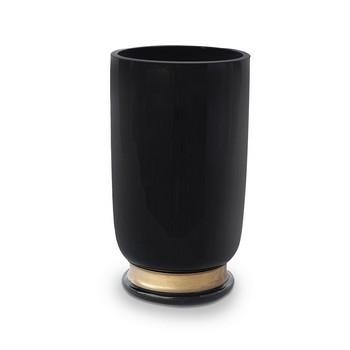 VASO VETRO NERO