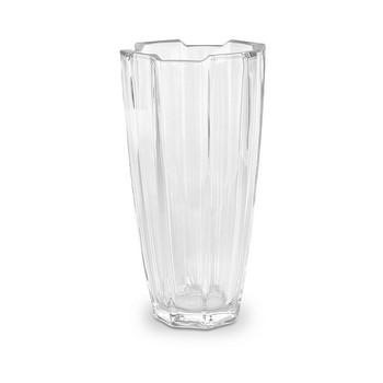 VASO VETRO TRASPARENTE DIAM.14H30