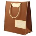 BORSA FELTRO MARRONE PER BIANCHERIA LAUNDRY CM 43X23X50H