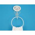 PORTA SALVIETTE 1P FERRO CREMA LE BAIN