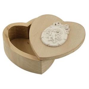 SCAT CUORE LEGNO MARR. CAMEO ANGELO