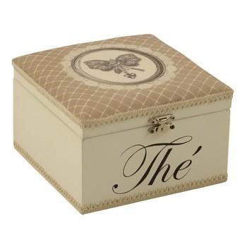 SCATOLA QUA BIA TESS BEIGE
