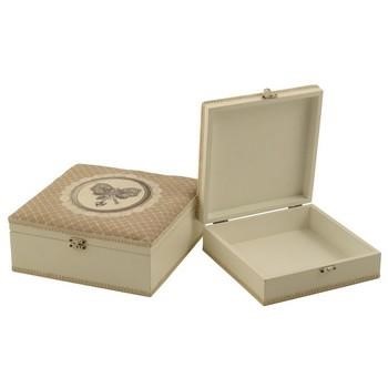 SCATOLA RETT BIA TESS BEIGE