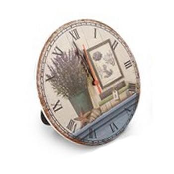 OROLOGIO CERAMICA TONDO FIORI (4disASS)