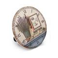OROLOGIO CERAMICA TONDO FIORI (4disASS)