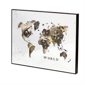 OROLOGIO/SPECCHIO A MURO (MONDO)