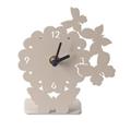 OROLOGIO DA TAVOLO FARFALLE TORTORA