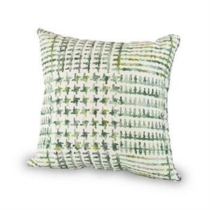 CUSCINO GREENERY DISEGNI VERDE IMBOTTITURA INCLUSA