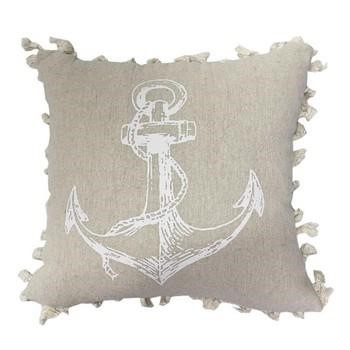 CUSCINO ANCORA BIANCA CM 28X28H8