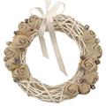 CORONA VIM. DECORAZ. D’APP. ROSE JUTA