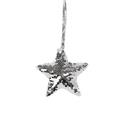 DECORAZ. NATALE STELLA PAILLETTE ARGENTO