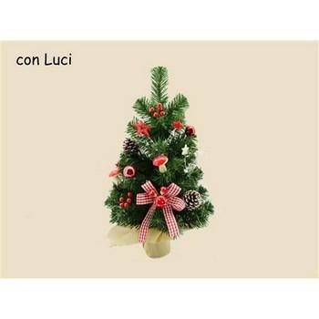 DECO NATALIZIA ALBERO CON LUCI