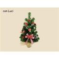 DECO NATALIZIA ALBERO CON LUCI