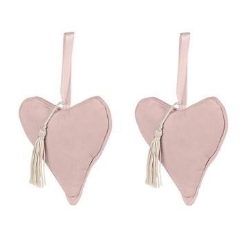 DECORAZIONE D'APP. CUORE ROSA