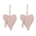 DECORAZIONE D'APP. CUORE ROSA