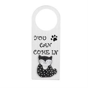 CARTELLO PER PORTA YOU COME IN CM.10X1 H26