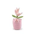 FERMAPORTA FIORE TESSUTO ROSA