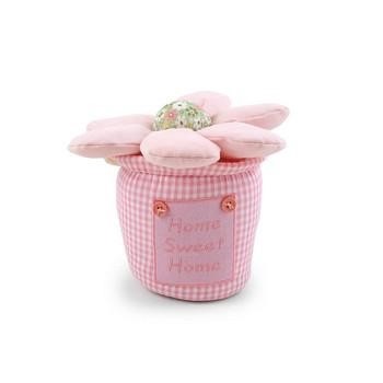 FERMAPORTA FIORE TESSUTO ROSA