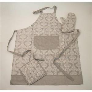 SET CUCINA GREMB GUANT PRES GRIGIO DECO