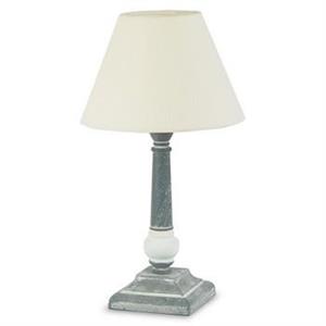 LAMPADA GRI./BIA.CAPP.TESS.BIANCO D.22.5H40
