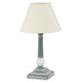 LAMPADA GRI./BIA.CAPP.TESS.BIANCO D.22.5H40