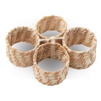 LEGATOVAGLIOLI S/4 RATTAN DIAM.5H3.5