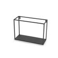 MENSOLA 1P FERRO NERO CM.35X13H25