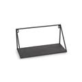 MENSOLA 1P FERRO NERO CM.40X17H20
