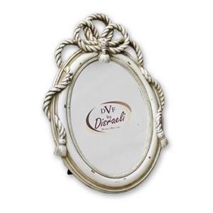 PORTA FOTO OV.GRA CORDA COL.CREMA CM.23X31