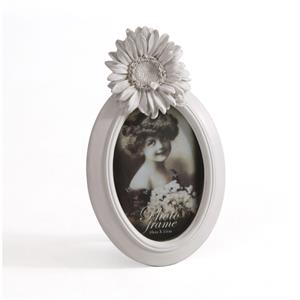 PORTA FOTO OV PIC BIANCO GIRASOLE CM.14.5X24