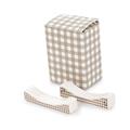 POGGIA POSATE CERAMICA S/6 GRI e BIA