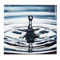 QUADRETTO VETRO 30X30 GOCCIA D'ACQUA CM.30X30